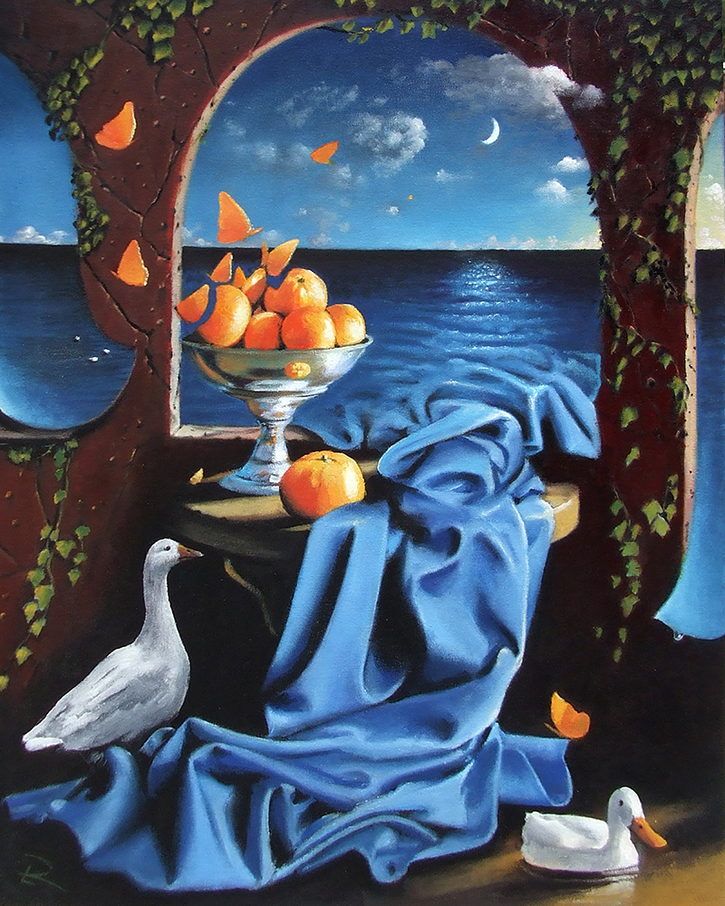 Wet Blanket by Todd Loyal Rose 2025 O/C 24x30in.