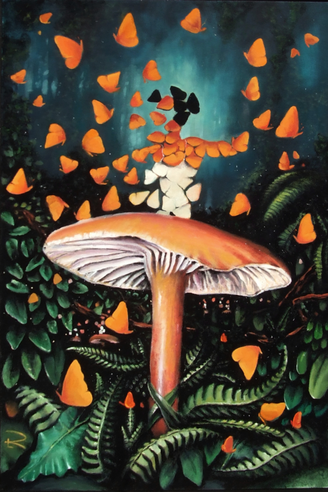 Enchanted Forage by Todd Loyal Rose 2026 24x36in. o/c