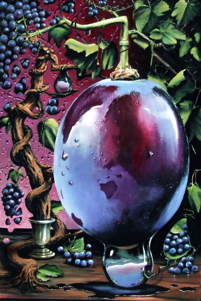 TableVine by Todd Loyal Rose 2025 24x36in. o/c