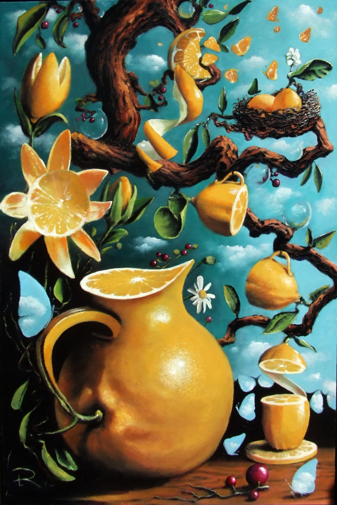 Zest A Moment by Todd Loyal Rose 2026 24x36in. o/c