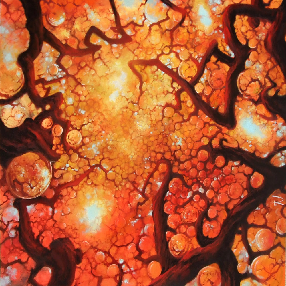 Awakening (2026) by Todd Loyal Rose 36x36in.